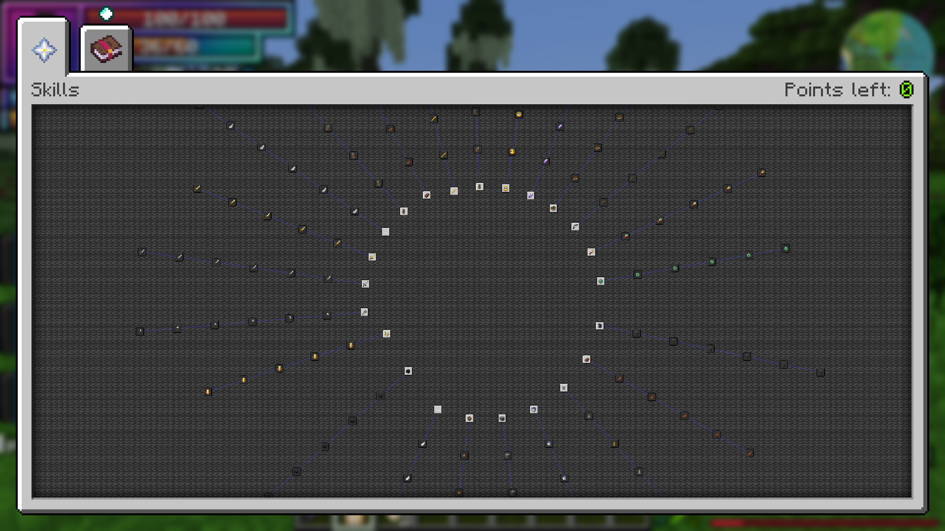 Arbre de compétences complet de STAT Mod